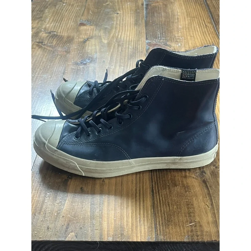 Converse Jack Purcell Counter Climate High Top Navy Blue Sneakers Mens 11 - Picture 4 of 11